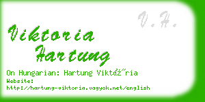 viktoria hartung business card